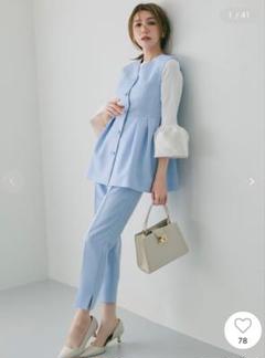 美品♡CELFORD / ペプラムセットアップ ペプラムセットアップ(セットアップ)｜CELFORD（セルフォード