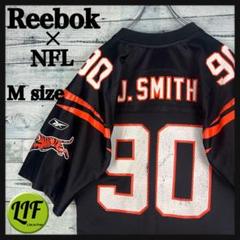 リーボック NFL プリントチームロゴ ベンガルズ ゲームシャツ M 5355
