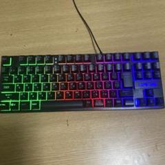 RGBバックライト 有線キーボード