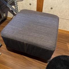 MUJI 無印良品 オットマン スツール リビング ソファ - メルカリ