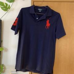 POLO RALPH LAUREN ポロシャツ L 14-16 紺色