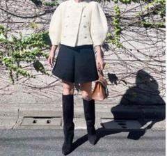 cygne ♡モコモコジャケット♡新品未使用 2025年最新】Sygne. ノーカラージャケットの人気アイテム - メルカリ