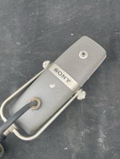 ブ*ー様 SONY コンデンサーマイク C-38B 本体 スタンド 訳あり