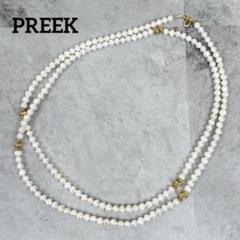 PREEK プリーク ロングパールネックレス PEARL NECKLACE