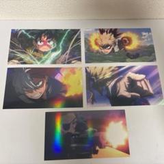 僕のヒーローアカデミア ヒロアカ 映画　韓国 特典　ホログラム　ポストカード 僕のヒーローアカデミア ヒロアカ 映画 韓国 特典 ホログラム