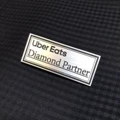 Uber eats 信頼のステータス プレート ウーバーイーツ ダイヤモンド経費