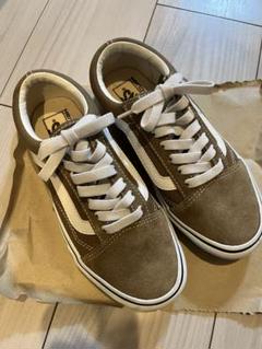 Vans オールドスクール ブラウン スエード スニーカー - メルカリ