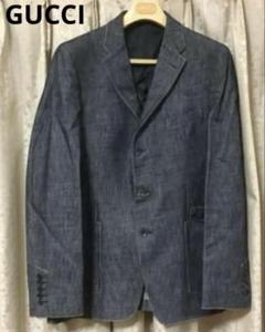GUCCI グッチ デニム テーラードジャケット コレクションサンプル品　未使用