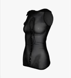 melt the lady ベーシックシャギータンク　ブラックS SLY | MIX SHAGGY TANK (タンクトップ ) |SHEL'TTER WEBSTORE