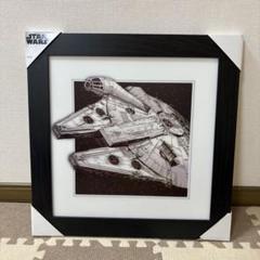 スターウォーズ ミレニアムファルコン 3D 反射写真 - メルカリ