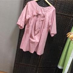 バックリボンチュニックワンピース☆
