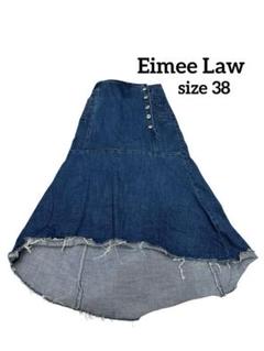 【最終値下げ】美品★Eimee Law エイミーロウ　サイズ38 デニムスカート
