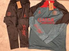 PSG JORDAN SQUAD DRILL setup 赤黒 上下　Mサイズ PSG JORDAN SQUAD DRILL setup 赤黒 上下Mサイズ