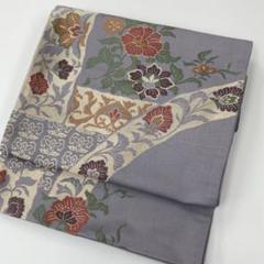 京袋帯 美しい花のデザイン 化繊AO-4732 京袋帯 美しい花のデザイン 化繊AO-4732 - メルカリ