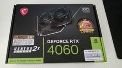 MSI GeForce RTX 4060 Ventus 2X Black OC