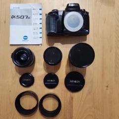 MINOLTA α-507si本体＋AFレンズ3本セット 0d651a279c05748.jpg