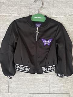 ANNA SUI mini 黒 フリースジャケット
