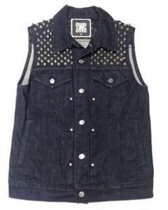 SWAGGER デニムベスト♦︎ rock toga supreme hurley