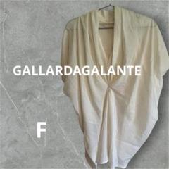 ガリャルダガランテ　アイボリーカットソー　Tシャツ　半袖　日本製　F