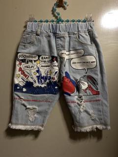 デニムパンツ　110cm