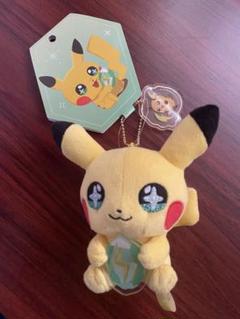 SHINKA NO ISHI ピカチュウ＆かみなりのいし ぬいぐるみ マスコット Amazon.co.jp: ポケモンセンターオリジナル マスコット SHINKA