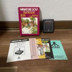 【動作未確認】ATARI2600 MINIATURE GOLF 外箱 説明書付属