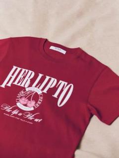 【新品未開封】herlipto チェリーTシャツ Her lip to - herlipto チェリーTシャツの通販 by _
