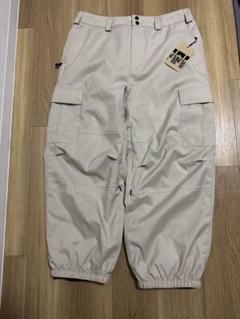 ROME SDS バギーカーゴパンツ　スノボ　ウェア　太パン　クリーム　ローム ROME SDS バギーカーゴパンツスノボウェア太パンクリームローム