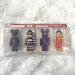 【新品未使用】BE@RBRICK ゴジラVSマクドナルド　4体のサムネイル