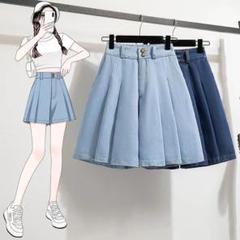 夏にぴったり ショートパンツ ハイウエスト＆Aライン 着心地いい シンプル
