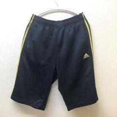 アディダス￼ adidas 黒 ハーフパンツ サイドストライプ #2