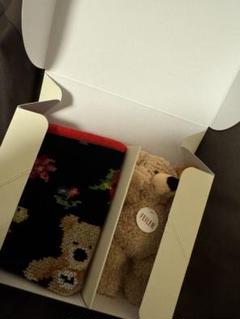 新品未使用　フェイラー　シュタイフコラボ　限定品　ハンカチ　ベア　セット　Box フェイラー 限定品 シュタイフコラボ ベア＆ハンカチセット