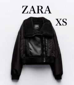 Zara ダブルフェイス ライダースジャケット xs Zara ダブルフェイス ライダースジャケット xs - メルカリ