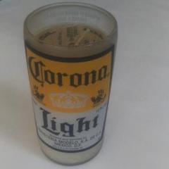 (エコ商品 ソイワックス Lime) Corona Lightリサイクル瓶使用