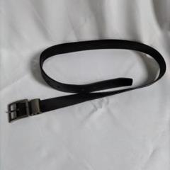 Vegetable Tanned Genuine Leathe ブラック　ベルト