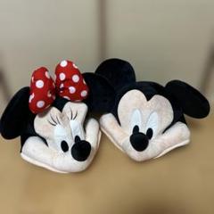 本日発送✩.*˚ 2個セット ミニー ファンキャップ 新品タグ付き ディズニー ディズニー ミニーちゃん ファンキャップ 未使用 タグ付き 2点