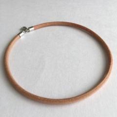 本革ネックレス5ミリ レザー ペンダント