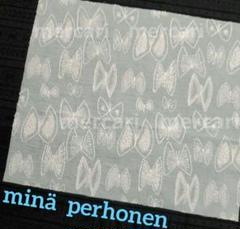 ミナペルホネン⚮̈sky flower ライトブルー⚮̈刺繍生地 はぎれ*105