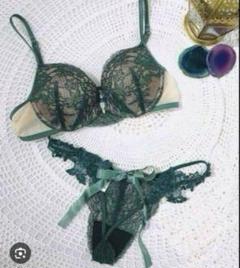 仮専用　ANNEBRA darkgreen ③点セット Wストラップ 2025年最新】ANNEBRA レディース 下着・アンダーウェアの人気