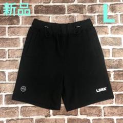LIBERTY WALK ショートパンツ ブラック プリント ロゴ ポケット LIBERTY WALK ショートパンツ ブラック プリント ロゴ ポケット