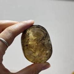 シトリン　スモーキークォーツ　100g 握り石　NO.279