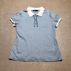 Burberry London キッズ　ポロシャツ　半袖　水色　160A