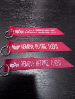 ALPHA 中古 赤リボンタグ3本