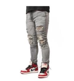 完売品MNML ミニマル X284 MOTO SKINNY DENIM [I]