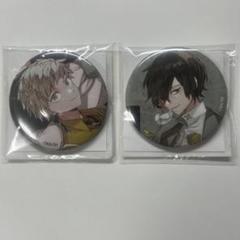 文スト セガ限定 春河35イラスト 缶バッジ 中島敦 芥川龍之介 泉鏡花 映画「文スト」春河35とアニメのキャラデザ担当・新井伸浩による
