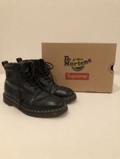 supreme Dr.Martens 6ホールブーツ ブラック