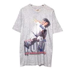 90s MLB ドジャース×野茂英雄　ビンテージ半袖Tシャツ　フォトT USA製