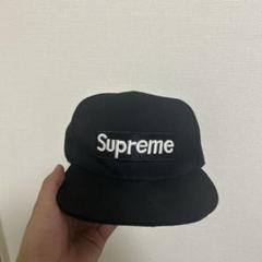 ランキングや新製品 Supreme ブラック メルカリ - ワークキャップ 帽子