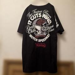 Norton 刺繍 Tシャツ XXL 黒 バックプリント刺繍