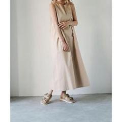 ナノユニバース　LB.04／2WAYネックデザインワンピース
